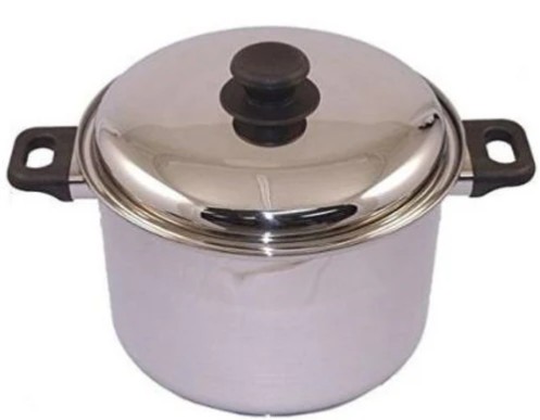 [999060] Waterless Stockpot 12qt (with blk handle)