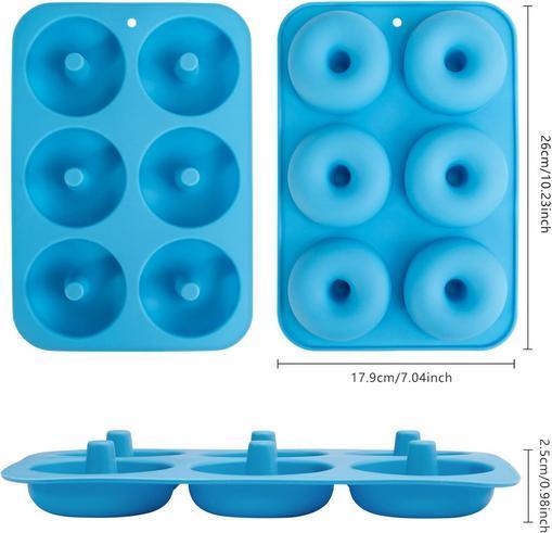 [999089] Silicone Donut Pan 2 pk