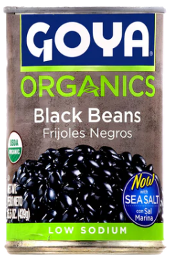 [L04580] Organic Black Beans 15.5oz