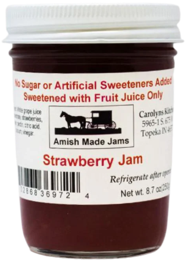 [L30012] Strawberry Jam, Sugar Free 8 oz