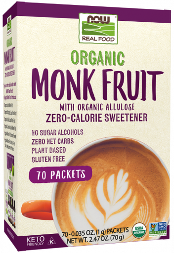 [L57125] Monk Fruit Sweetener, 70 Packets