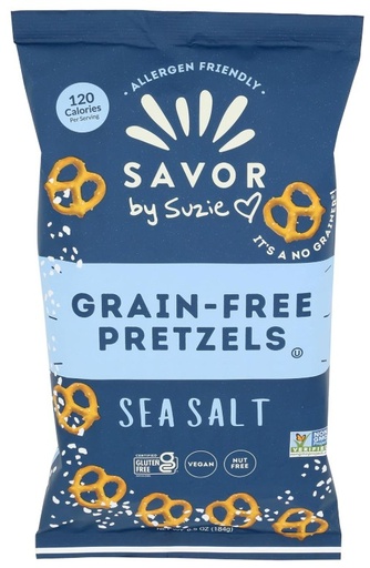 [L82900] Grain-Free Pretzels 6.5oz