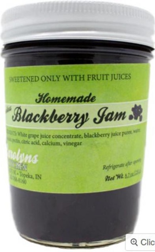 [L30018] Blackberry Jam, 8 oz