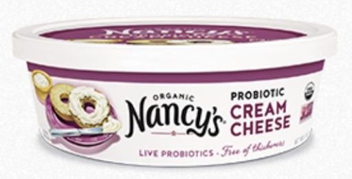 [L71554] Nancy's Organic Probiotic Cream Cheese 8 oz