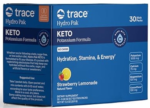 [300560] Hydro Pak Keto Stick Packs - Strawberry Lemonade