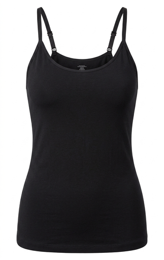 Regular Tank Top Black