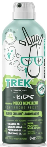 [578348] Trek Kids Lemon Mint Natural Insect Repellent