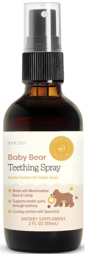 [625390] Baby Bear Teething Spray 2oz